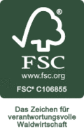 FSC-Logo / Logonutzungslizenz (FSC C106855)