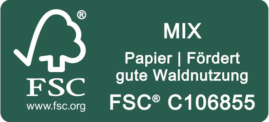 FSC Label Papier quer